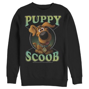 Men's Scooby Doo Puppy Circle Sweatshirt - 1 of 3