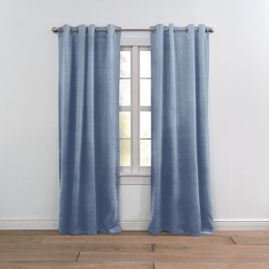 BrylaneHome BH Studio Room-Darkening Grommet Panel - 1 of 4