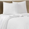 Emory White Euro Sham Set of 2 - Levtex Home - 2 of 3