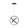 Artcraft Lighting Sienna 1 - Light Pendant in  Semi Gloss Black - 3 of 4