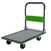 Cesicia Flatbed Cart, 660lbs Capacity Platform Hand Truck with 360 Degree Swivel Wheels, Foldable Push Hand Cart - 2 of 4