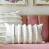 Park Hill Collection Texture Stripe Alpaca Wool Lumbar Pillow Cover - image 2 of 4