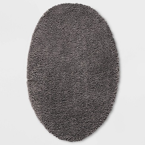 18 X21 Performance Elongated Toilet Lid Cover Dark Gray Threshold Target - Grey Elongated Toilet Seat Covers