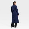 Women's Faux Suede Trench - A New Day™ - 2 of 3