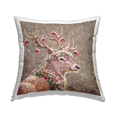 Stupell Industries Holiday Deer Festive Baubles