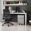 NicBex Mobile File Cabinet with Double Door,Office Cabinet with Metal Handles and Casters,Modern Cabinet,Filing Cabinets for Home Office - 2 of 4