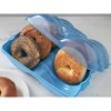 Fresh Keeper Reusable Air Tight Bagel Storage Container : Target