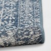 7'x10' Block Print Paisley Outdoor Rug Indigo - Threshold™ - 4 of 4