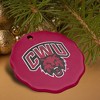 Central Washington University Primary Logo Porcelain Scalloped Holiday Christmas Tree Ornament - 4 of 4