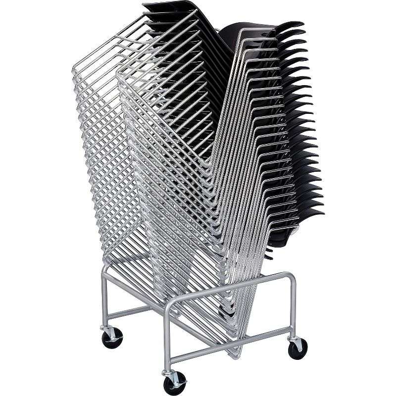 Safco Chair Cart For Vy Stacking Chairs 17H x 23 1/2W x 27 1/2D 4190SL, 1 of 2