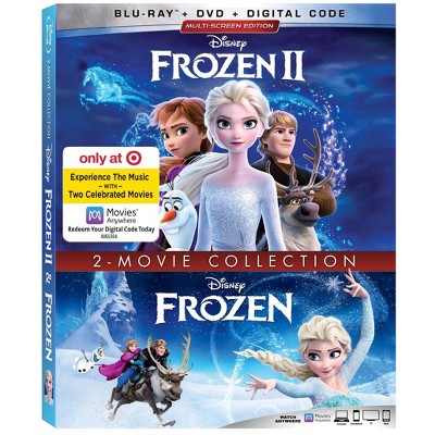 Frozen 2 Movie Collection Target Exclusive Blu Ray Dvd Digital Target