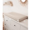 LISM 2 Pack Changing Pad Covers Cotton Nursery Diaper Changing Pad Sheets - 3 of 4