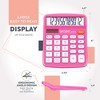 CATIGA 12-Digit Desktop Calculator, Large LCD, Sensitive Buttons, Dual Solar Power, Standard Function for Office, Home, School, CD-2786 - 3 of 4