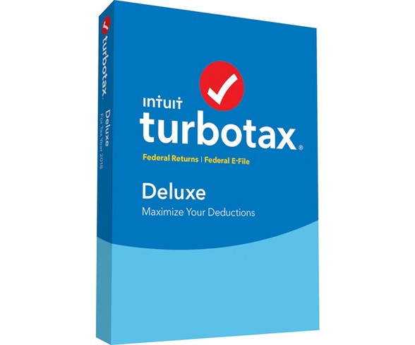 Intuit Turbotax Deluxe Fed + Efile 2018 Mac ESD Download
