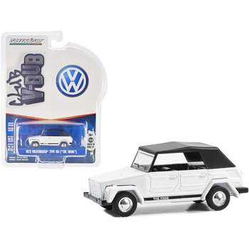 1973 Volkswagen Type 181 (Thing) White with Black Soft Top "Club Vee-Dub" Series 18 1/64 Diecast Model Car by Greenlight