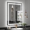 Vynxaria 28x36 Inch Smart LED Bathroom Mirror - Dimmable & Anti-Fog - 2 of 4
