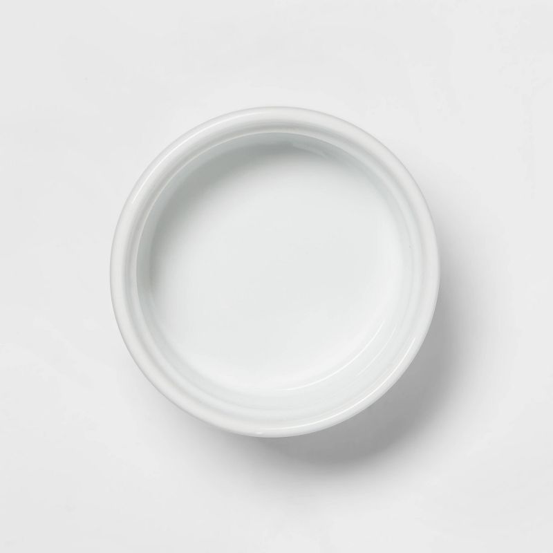 7oz Porcelain Ramekin White - Threshold&#8482;, 4 of 8