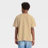 Boys' Minecraft Chicken Jockey Short Sleeve Graphic T-Shirt - Beige - 3 of 4