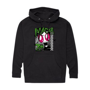 Men's - Invader ZIM - ZIM and GIR Graphic Fleece Pullover Hoodie - 1 of 4