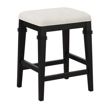 25.25" Arabella Wood Backless Non-Swivel Counter Height Barstool - Hillsdale Furniture