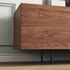 Etelifrank Wood TV Stand Media Console With 4-Cabinets - 4 of 4