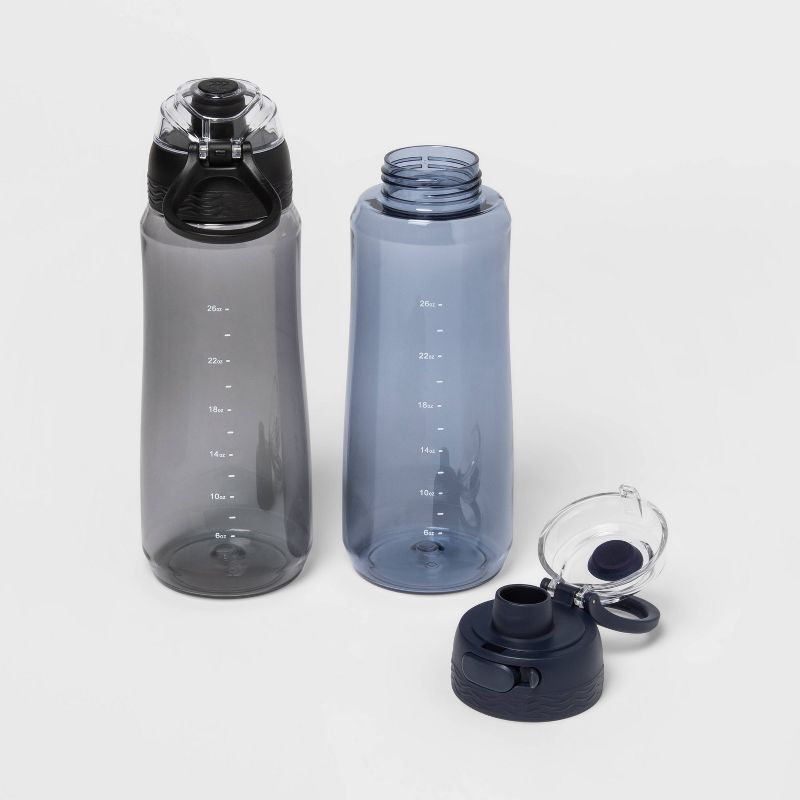 32oz Plastic Water Bottle 2pk - All in Motion™, 3 of 10