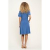 WEST K Women's Elli Short Flutter Sleeve High-Waist Mini Dress - 3 of 4