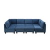 AndMakers 118 in. W Square Arm 8-piece U Shaped Polyester Modern Sectional Sofa - 4 of 4