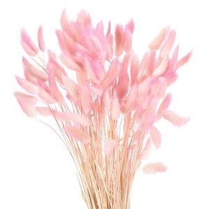 Unique Bargains Decorative Natural Dried Floral Bunny Tail Artificial Plants 120 Pcs - 1 of 4