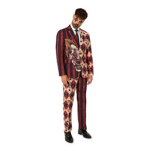 Men's Clown Halloween Costume Cape - 1 of 2