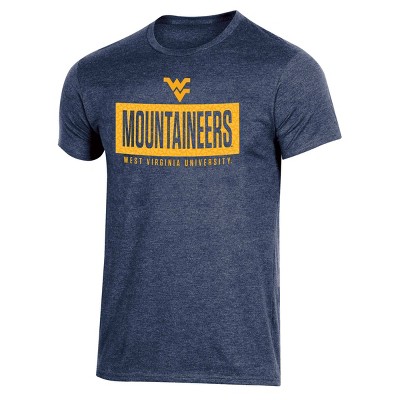 NCAA West Virginia Mountaineers Men's Short Sleeve High Density T-Shirt - S