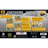 MasterPieces Officially licensed CAT - Caterpillar Checkers Board Game for Families and Kids ages 6 and Up - 4 of 4