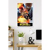 Trends International My Hero Academia: Season 7 - Endeavor vs AFO Key Art Framed Wall Poster Prints - 2 of 4