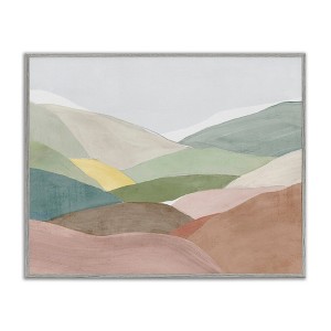 Stupell Industries Soft Rolling Hills Framed Giclee Art - 1 of 4