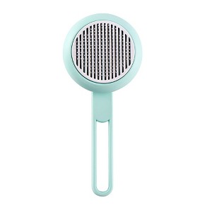 BABYYER Cat Brush with Release Button, Pet Grooming Brushes for Shedding, Suitable for Long and Short Haired Cats and Dogs - 1 of 4