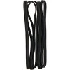 Goody Sport Skinny Silicone Headwrap - Black - 5pk - 3 of 3