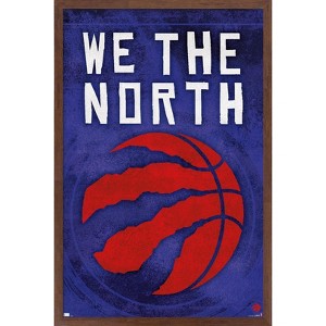 Trends International NBA Toronto Raptors - We the North 20 Framed Wall Poster Prints - 1 of 4