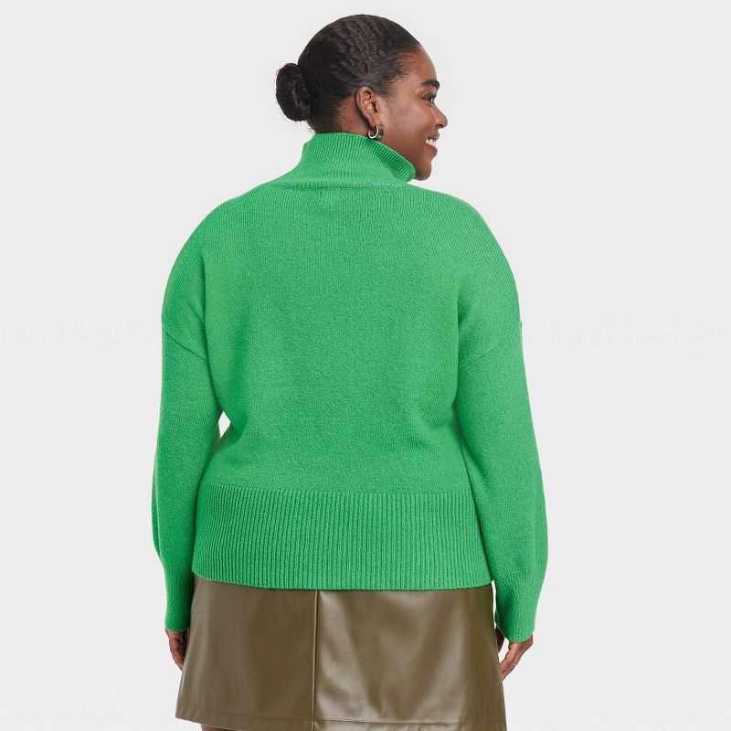 Women's Mock Turtleneck Pullover Sweater - A New Day™, 2 of 10