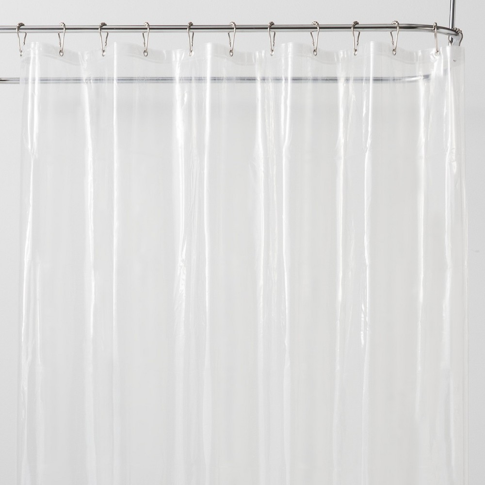 6 Gauge Peva Shower Liner Clear 71"x71" - Made By Design