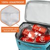 OPUX Insulated Lunch Box Men Women, Leakproof Soft Cooler Bag Work School Beach, Pail Tote Adult Kids Boys Girls - 4 of 4
