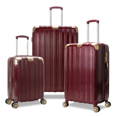 American Green Travel Melrose S 3-Piece TSA Anti-Theft Spinner Luggage Sets