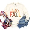Simply Sage Market Hello Fall Cursive Block Garment Dyed Long Sleeve - 3 of 4