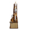 Kurt Adler 17.72-Inch Wooden LED Light-Up Christmas Village With Candle - 4 of 4