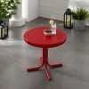 HomeStock Griffith Outdoor Metal Side Table - 3 of 4