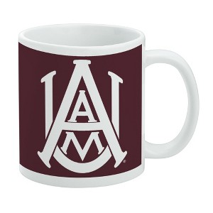 Alabama A&M University Primary Logo Ceramic Coffee Mug Novelty Gift Mugs for Coffee Tea and Hot Drinks 11oz White - 1 of 4
