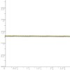 Black Bow Jewelry 1mm, 10k Yellow Gold, Box Chain Bracelet, 7 Inch - 4 of 4