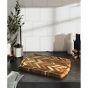 18" x 12" Acacia Herringbone Cutting Board - Lipper International - 4 of 4