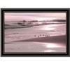 HomeRoots Breakfast On The Beach Black Framed Print Wall Art - 4 of 4