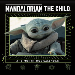 Star Wars 2026 Mandalorian Grogu 12"x12" Wall Calendar - 1 of 4