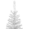 Aghana Digitals 7.9ft Pre-Lit White PVC Artificial Christmas Tree with Steel Frame, LED Lights, - 4 of 4